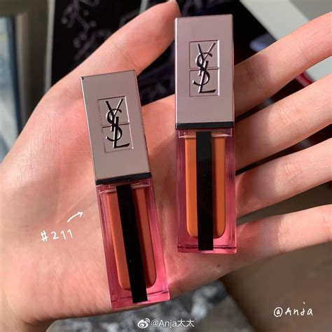 ysl glow water stain 211|ysl glow glossy stain.